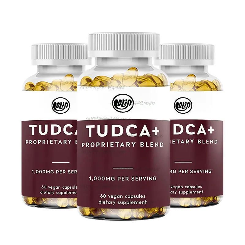 Tudca 500mg , 60 Capsules- Tauroursodeoxycholic Acid, Liver Support Supplement- Vegan, Non-GMO, No Filler Capsules