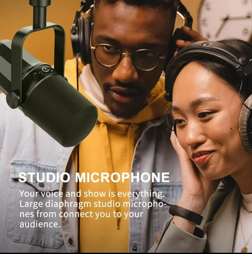 In stock Hot Selling Professional Studio  Mic Microphone Speaker With Microphone Bluetooth Speaker With Microphone for BKX-40