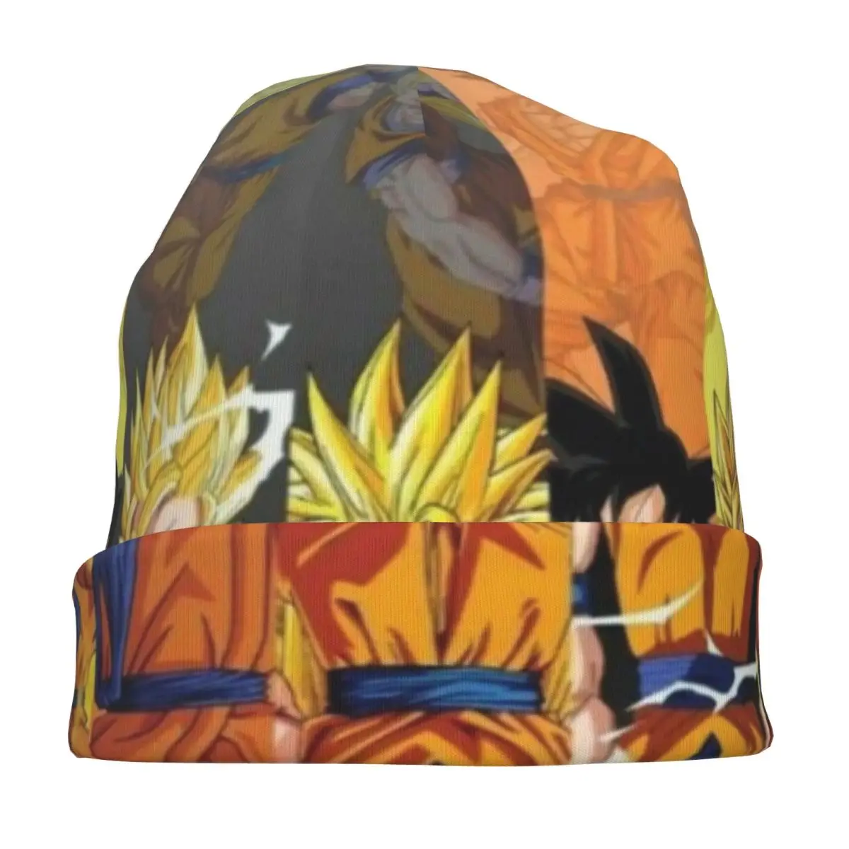Dragon Ball Z Dragonball Anime Chemo Beanie Cap Mann Frau Winter Kopfbedeckung Skullies Cap Motorhaube Strickmützen