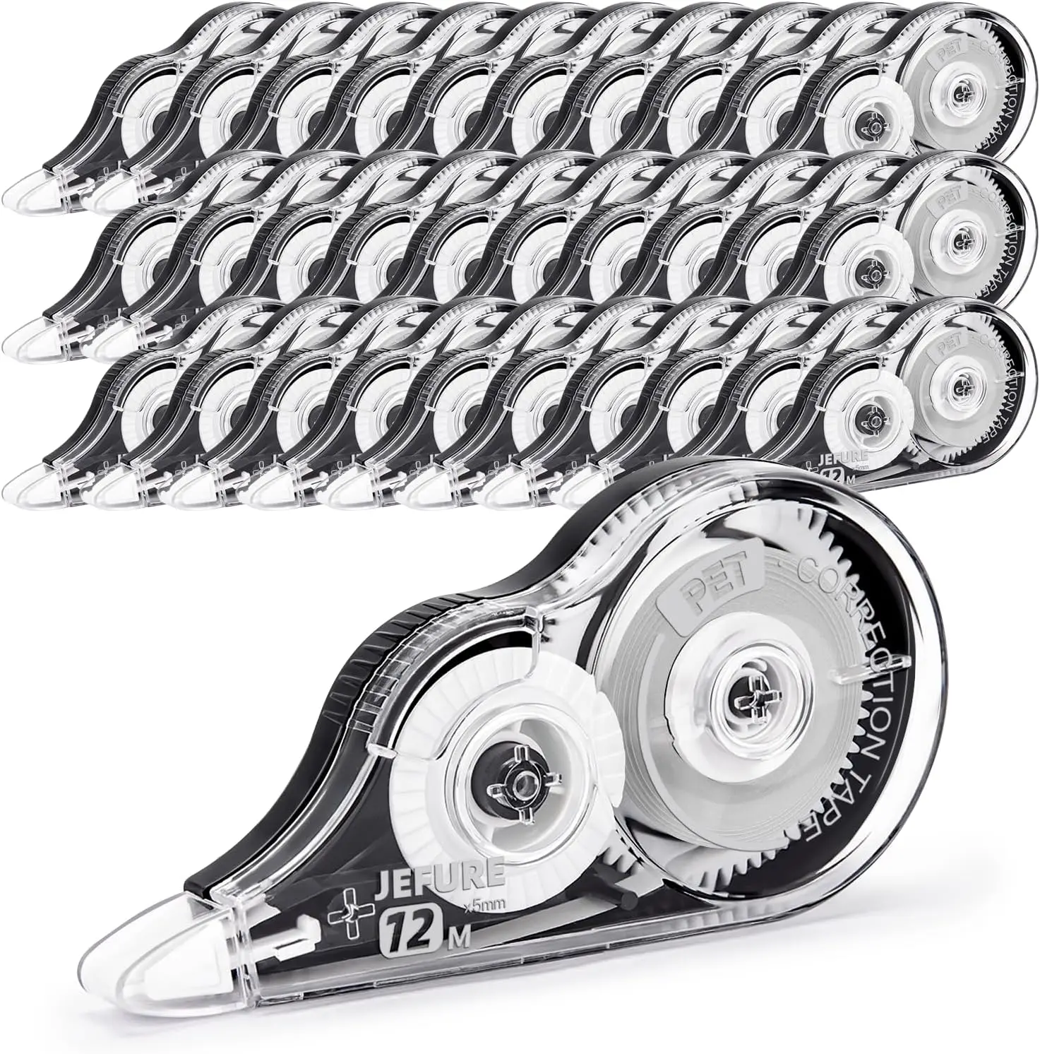 

30 Pcs Correction Tape 39.37 Ft White Instant Corrections Tear-Resistant for School Office Note Taking