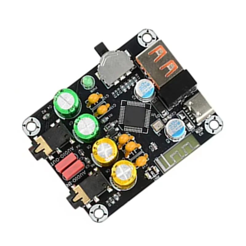 ZK-PT2-RPO Isolated Zero Noise Fever Usb Flash Drive BT 5.1 Decoding Board Hifi Fever Decoder Amplifier Module-Y41A