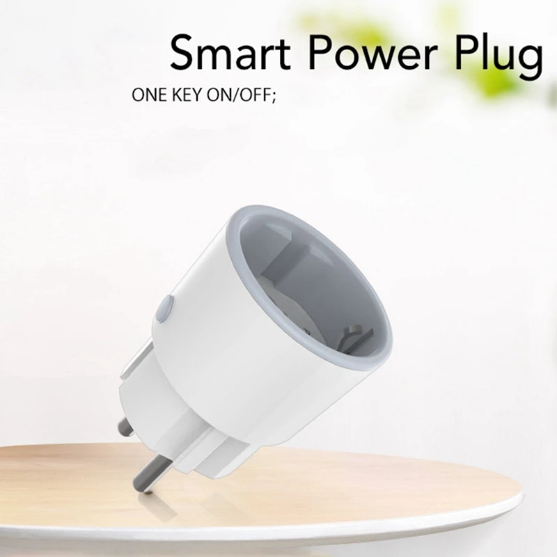 

Tuya Smart Zigbee Plug Wi-Fi Розетка 3680 Вт 16 А Мониторинг энергии Смарт-разъем Таймер Умная розетка-вилка европейского стандарта Многоразовая простая в использовании