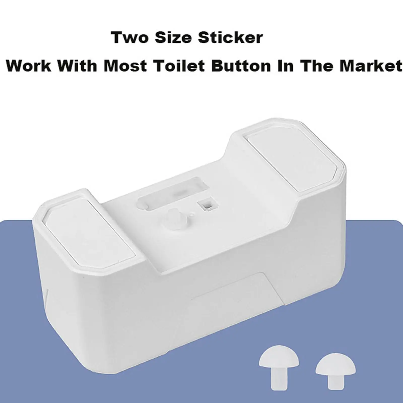 Smart Bathroom Touchless Toilet Flusher Infrared Motion Sensor Waterproof Accessory for Home and Hotel