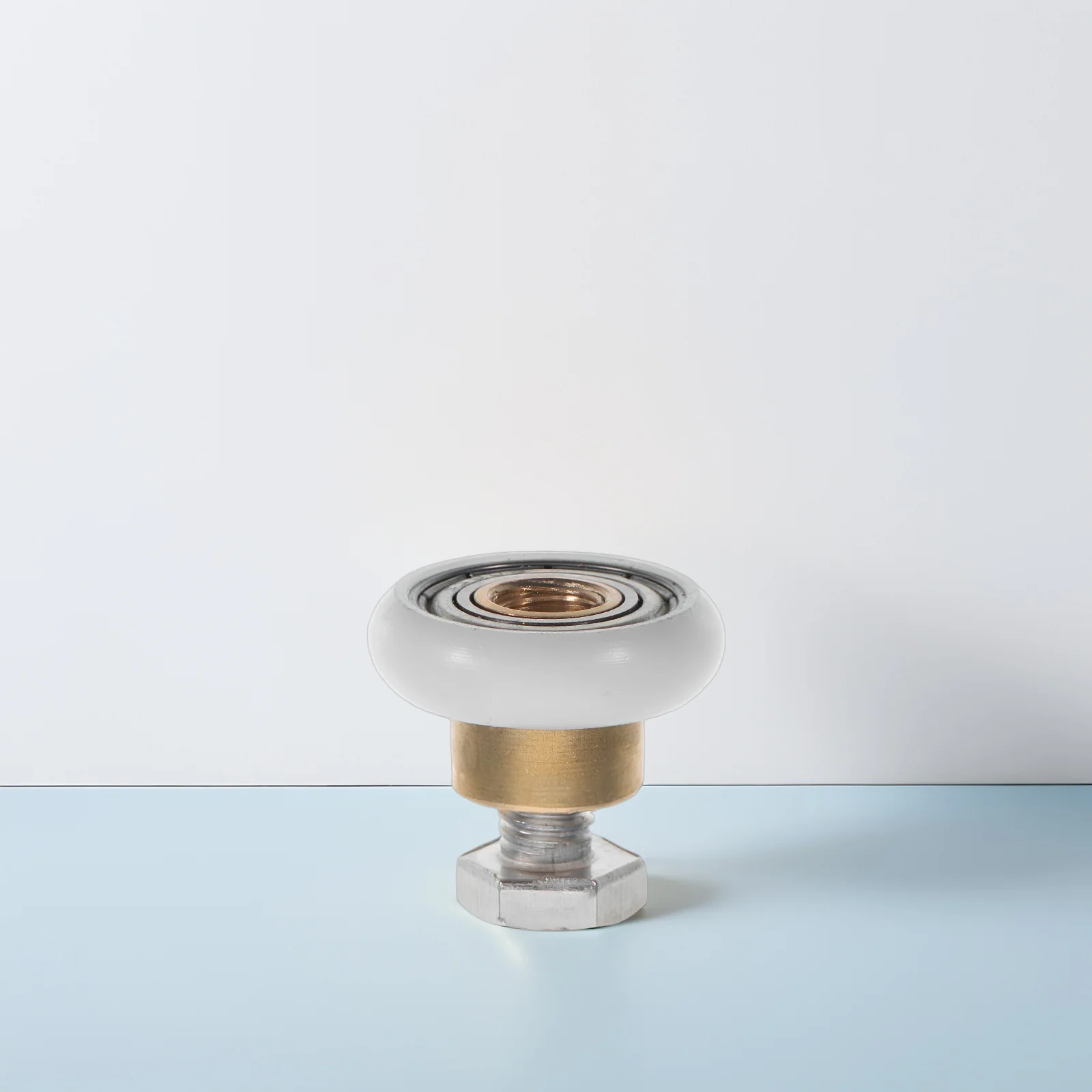 

4Pcs Glass Door Shower Room Pulley Smooth Silent Rolling for Bathroom Sliding Door Wheel Runner Set Roller Wheels