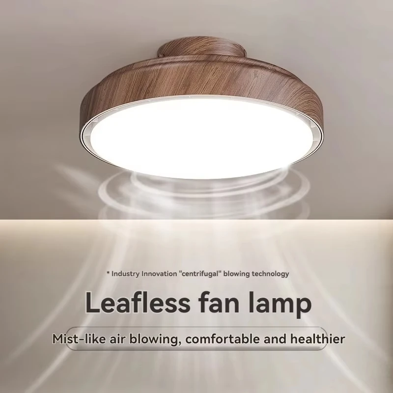 

Bladeless Ceiling Fan With Lights Remote Control Modern Fan Lighting For Living Room Bedroom Led Ceiling Fan