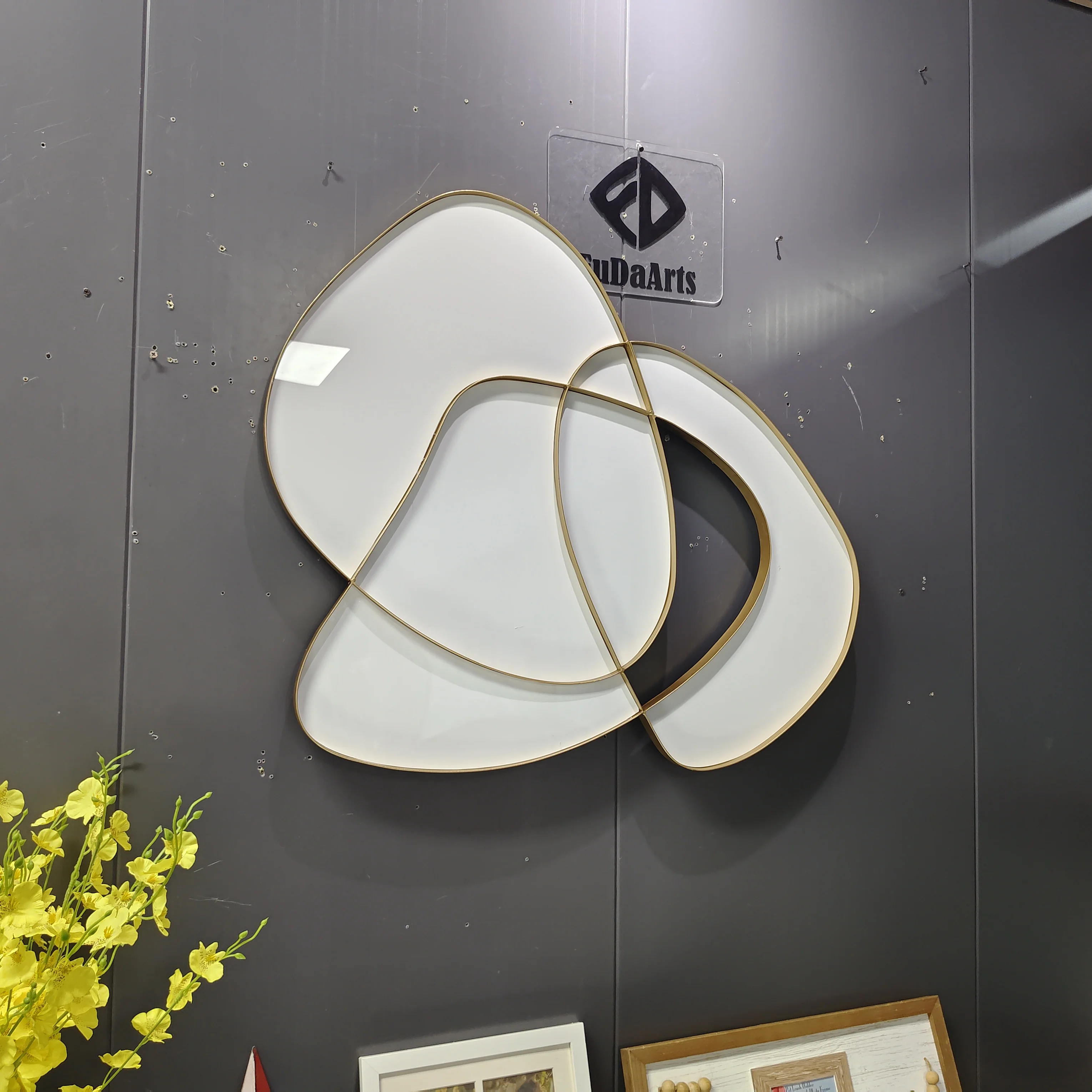 

80X73cm New Delivery Product 2025 Metal Metal Wall Living Room Home Decoration Luxury Art Items Home Decoration Interior