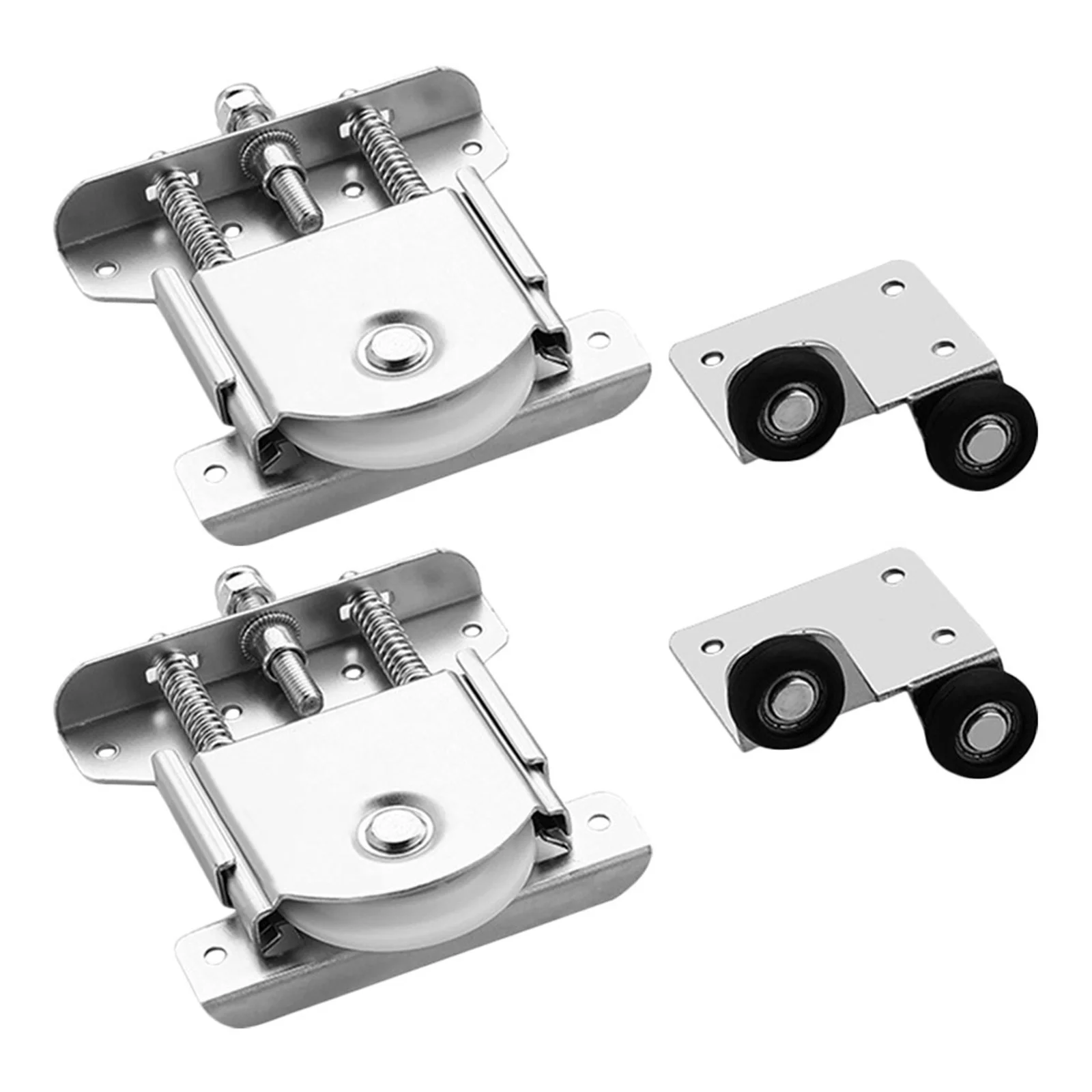 

1Set Sliding Glass Door Roller Heavy Duty Metal Pulley for Wardrobe Cabinet Patio Door Hardware Accessories with Quiet Smooth