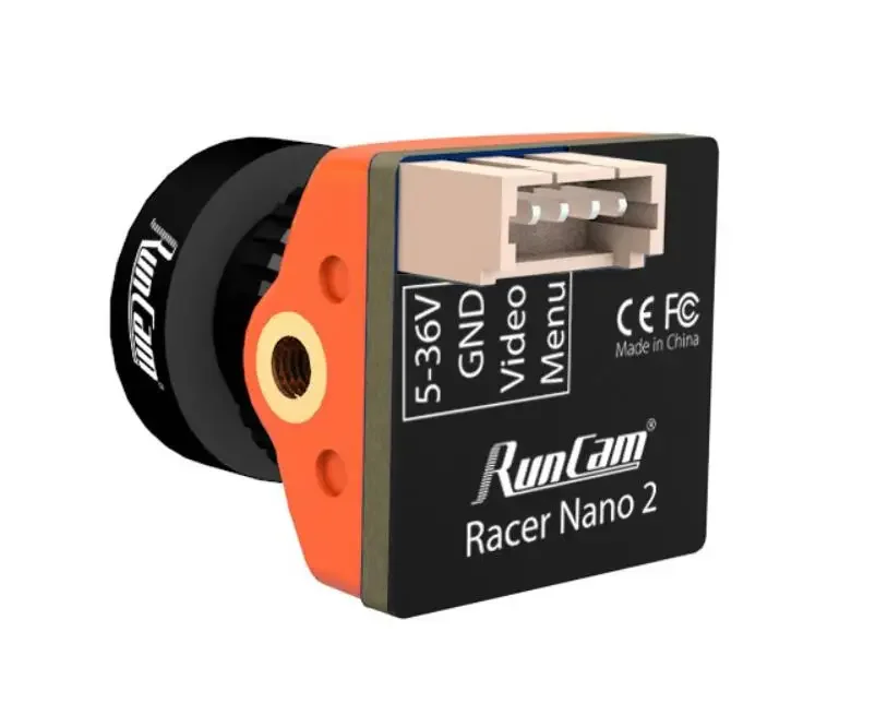 

RunCam Racer Nano2 Super WDR Fpv OSD 3,6g 14 мм камера 5-36 в широкое напряжение 2,1 мм (M8) FOV 145 °/1,8 мм (M8) FOV 160 ° для гонок