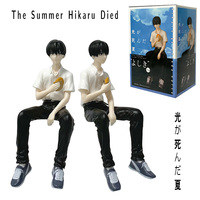 In Stock 14CM The Summer Hikaru Died PVC Doll Anime Figures Action Figure Model Toys Car accessories Christmas Gift