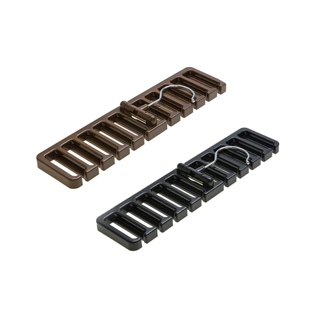 

2pcs Tie Organizer Rack Hanger Space Saving Tie Holder Closet Storage Belt Rack Quality Premium Material