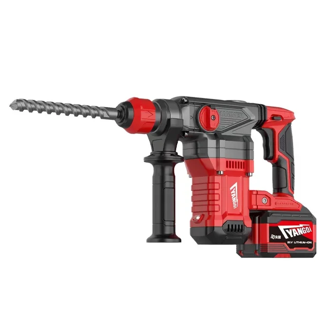 

YQ26-10 Cordless Rotary Hammer Drill-Lightweight Type with Adjustable Gear Position Brushless Motor Power Rotary Hammers C/W