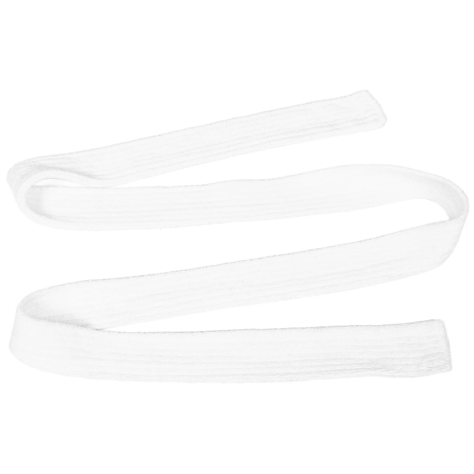 Bathrobe Belt Lightweight Waffle White Waist Strap Hotel Cotton Replacement Tie