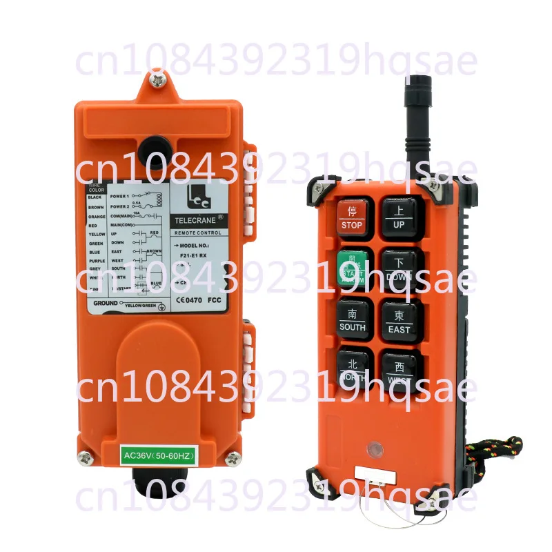 F21-E1B English Button Driving Remote Control Wireless Industrial Crane Remote Control