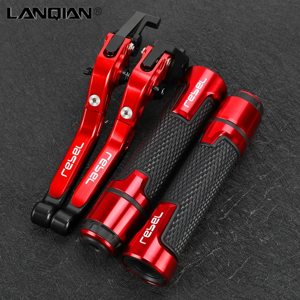 

For HONDA CMX 500 CMX 300 REBEL 300 500 CMX500 CMX300 2017-2024 Brake Clutch Levers Handbrake Handlebar Grip Handle Hand Grips