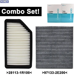 Car Engine Cabin Pollen Air Filter 28113-1R100 97133-2E200 For Hyundai Accent 4 Veloster Kia Rio 3 2012 2013 2014 2015 2016 2017