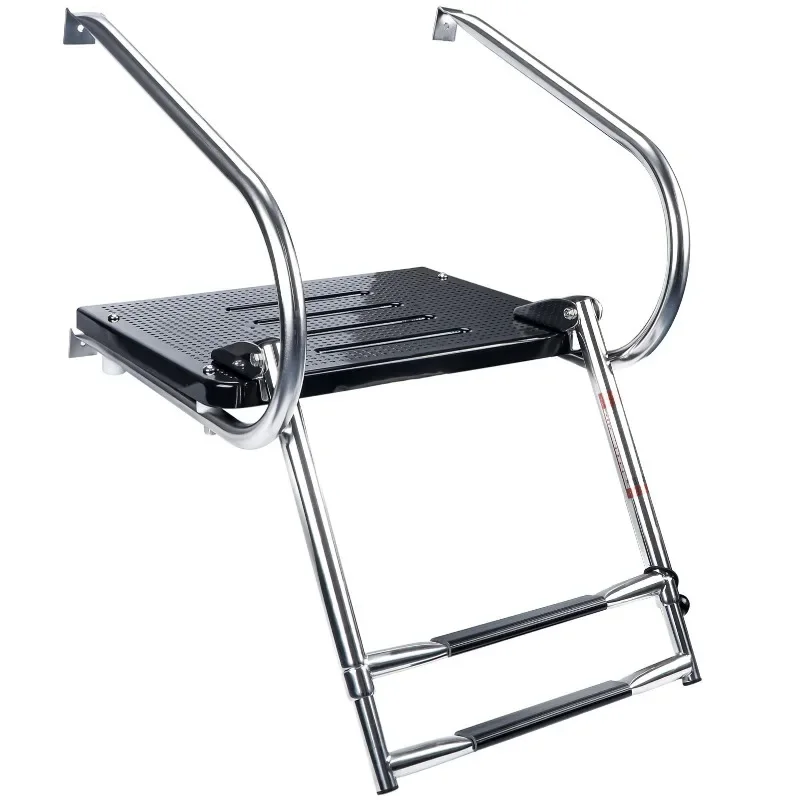 Marine launching ladder hanging type, marine hidden type, folding hanging ladder