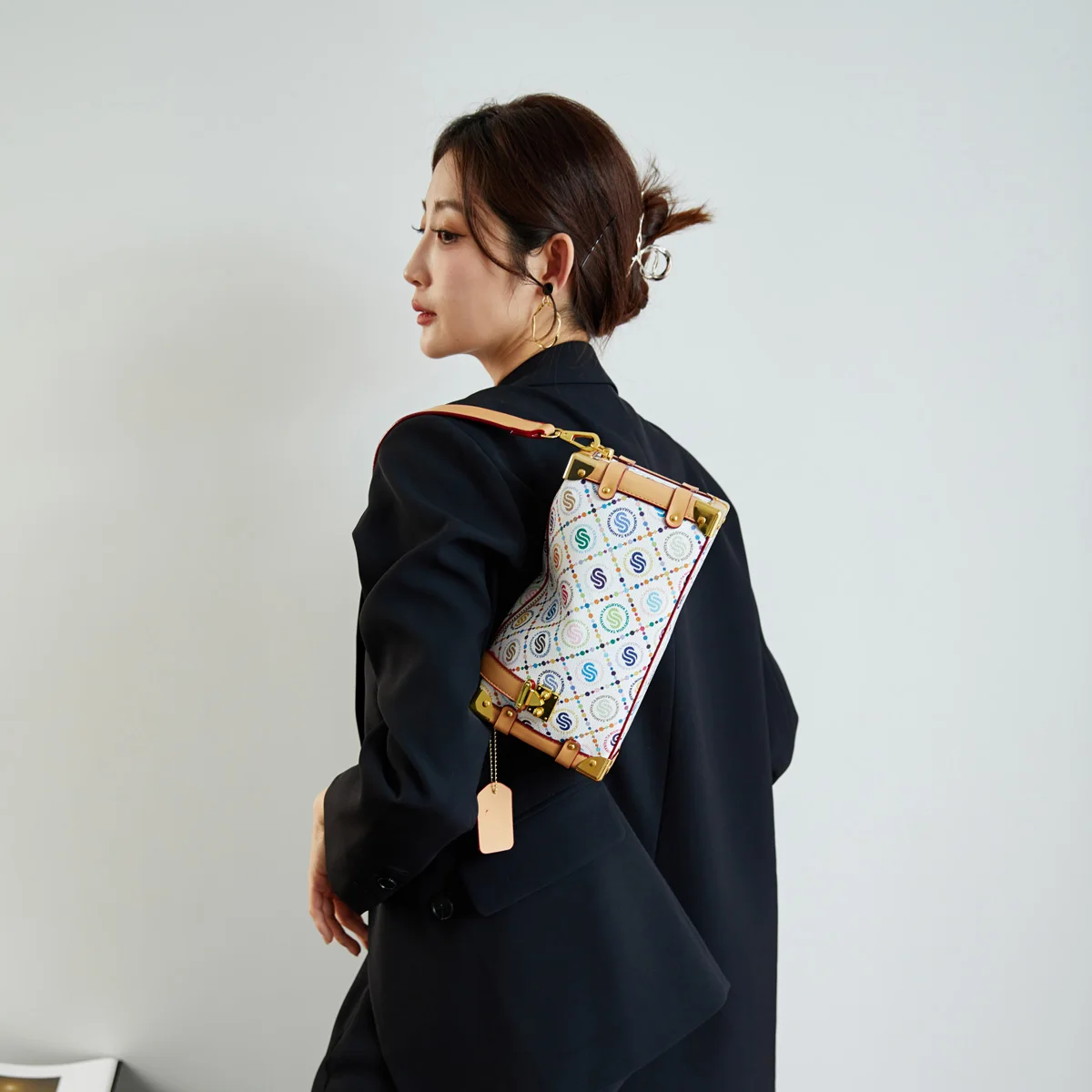 أزياء العلامة التجارية مصمم المرأة حقيبة كتف صغيرة بولي Leather جلد الإناث حقيبة كروسبودي الاتجاه حقيبة يد كلاسيكية sac à main sreка femنهائية