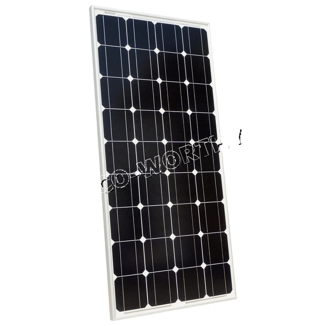 Eco worthy 12V/18V 100W  Panel Monocrystalline   Solar Power System RV   House Roof Off-grid 