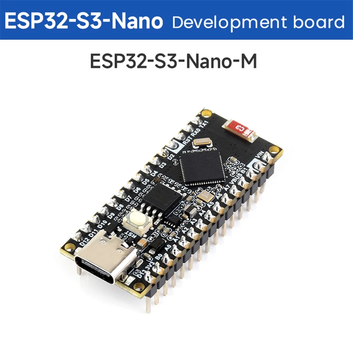 Placa de desenvolvimento ATP-ESP32 S3 Nano ESP32 S3R8 Chip compatível com Nano ESP32 para Micro Python ou IoT