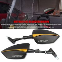 Motorcycle Mirrors For Keeway Hurricane 50 Vieste 300 Zahara Cityblade K-Light RKV RKF 125 RKS 150 Rear Rearview Mirrors
