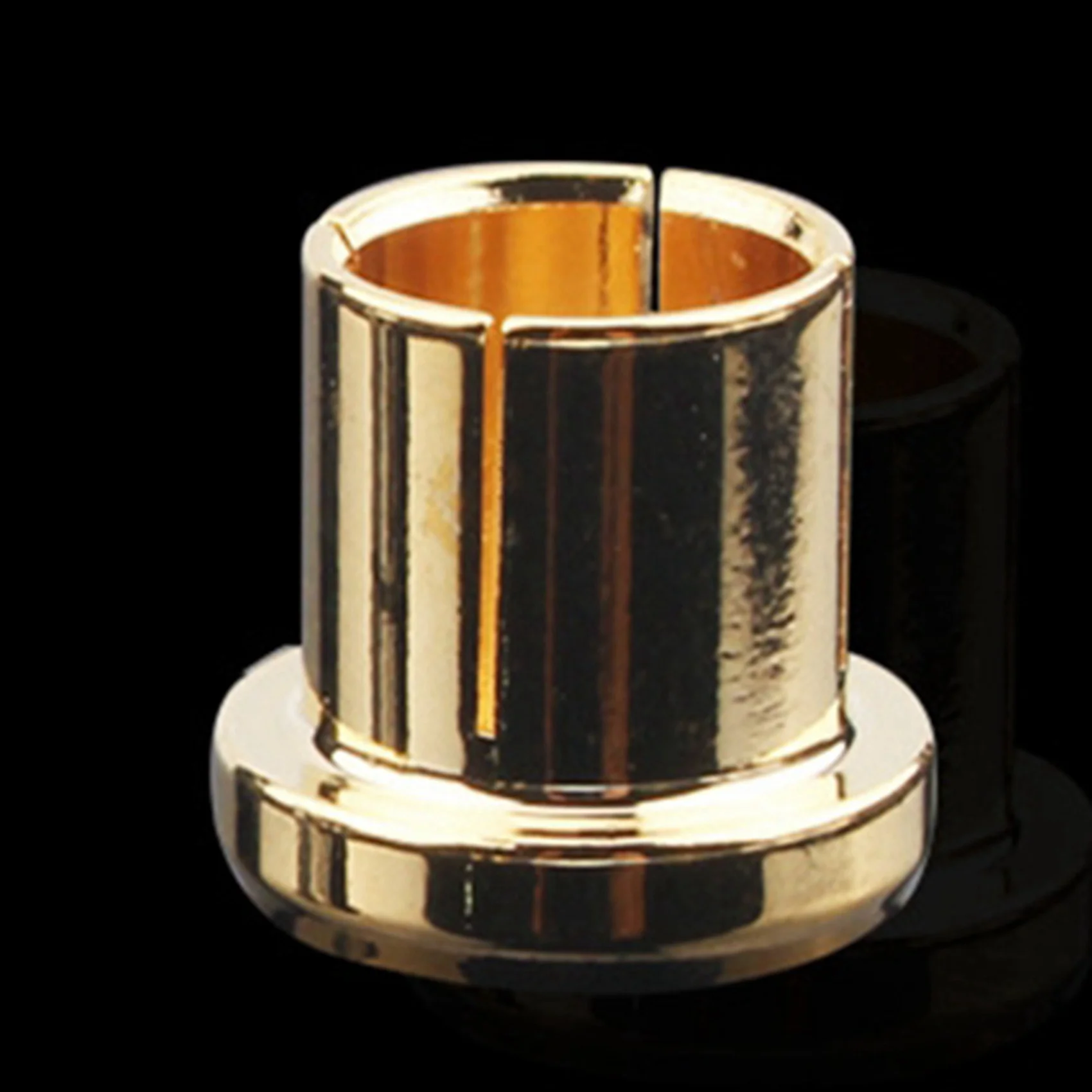 24Pcs Gold Plated Protection Cap Short Circuit Socket Phono Connector Shielding Socket Protect Cover,Gold