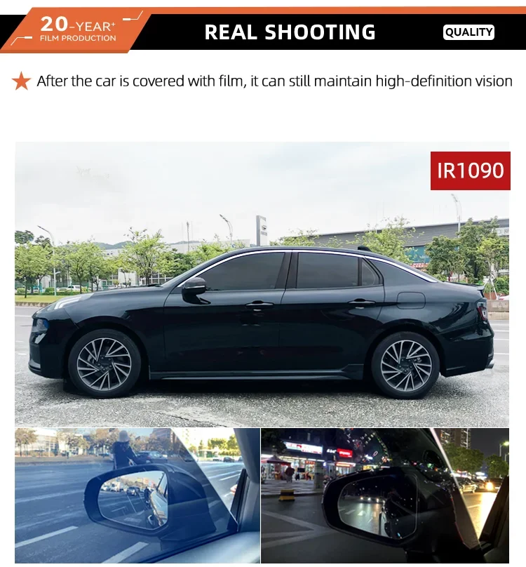 50cmX152cm Nano Ceramic Solar Film Car Glass Front Windscreen Window Super Quality High Heat Resistant Skin Protective