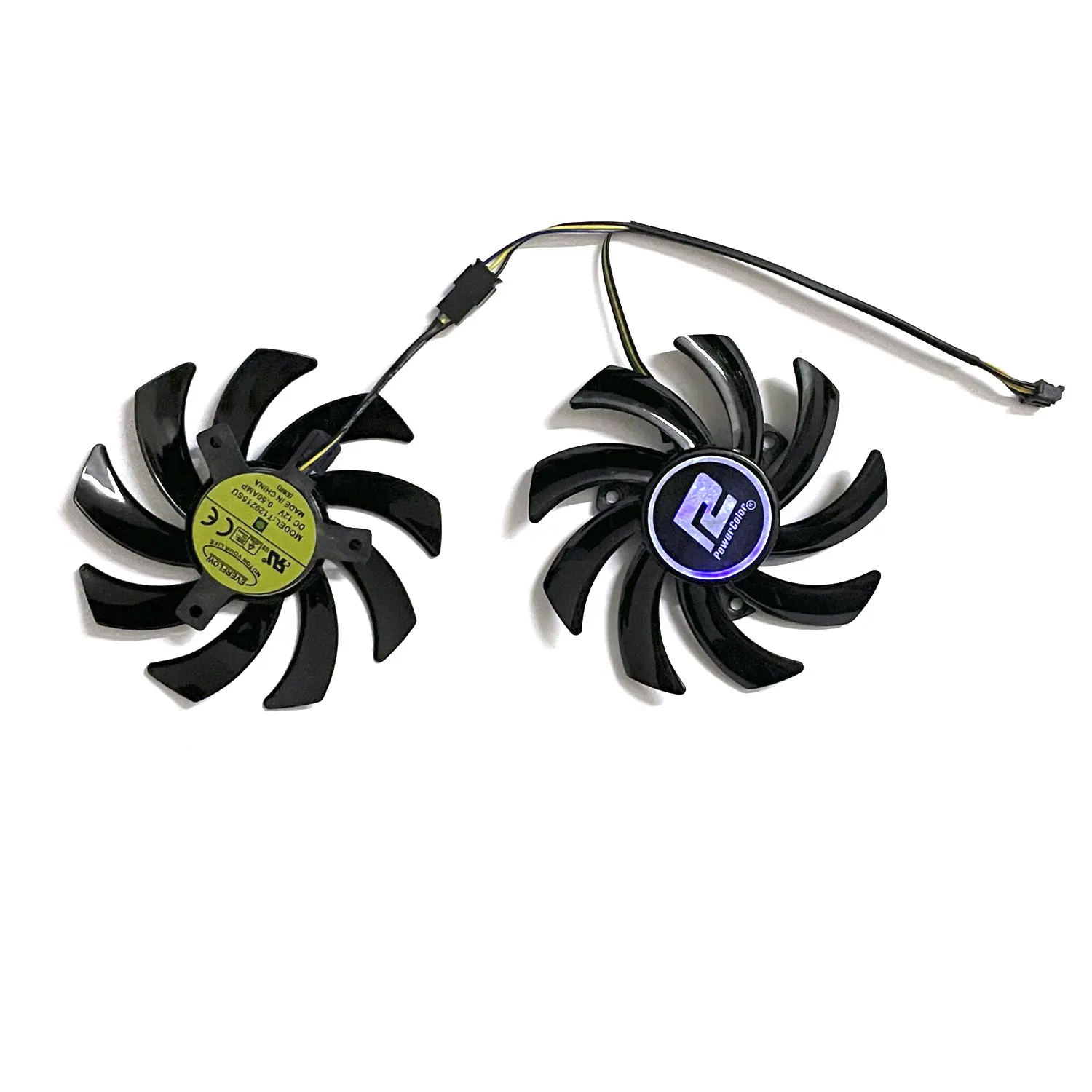 The new 85mm RX 5700 5500 5600 XT graphics fan is available for the Powercolor RX 6700XT 6600XT 6600 Fighter cooling fan