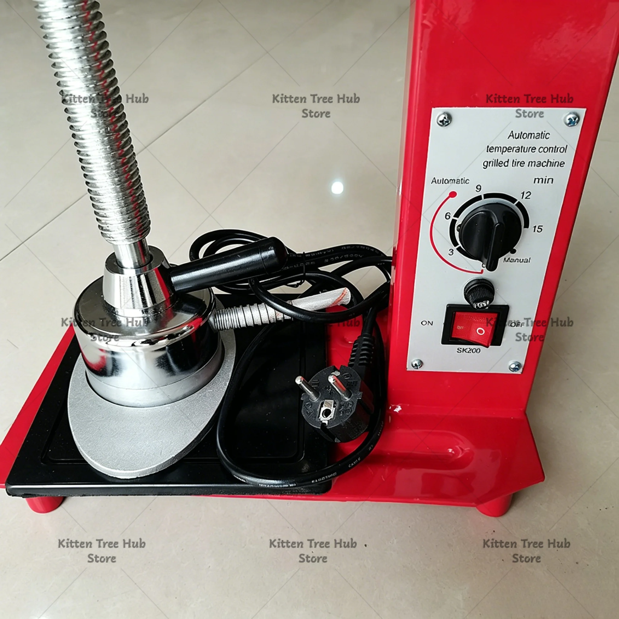 Automatic Constant Temperature Timing Tire Vulcanizer Car Tyre Hot Fire Patching Repair Machine