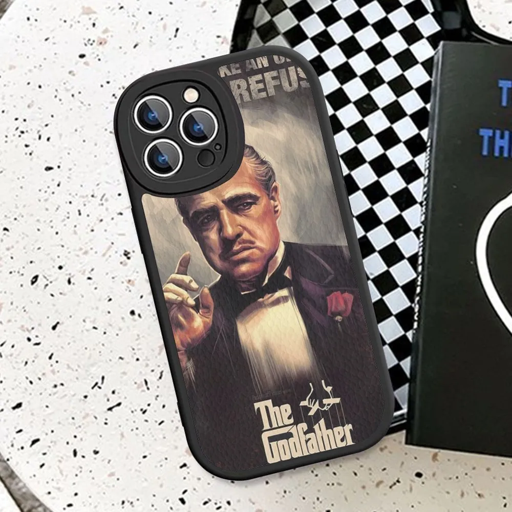 The Godfathers Phone Case Hard Leather For iPhone 14 13 12 Mini 11 14 Pro Max Xs X Xr 7 8 Plus Fundas