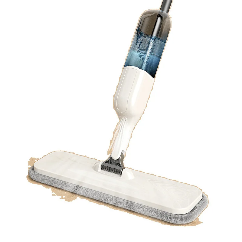 

Lazy Cleaning Flat Mop With Water Tank Microfiber Steam Spray Mop