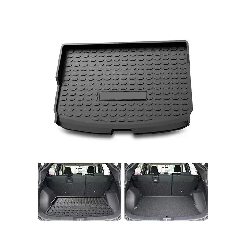 Trunk Mat TPE For Mitsubishi Eclipse Cross 2017 2018 2019 2020 Car Waterproof Non-Slip Rubber Cargo Liner Accessories