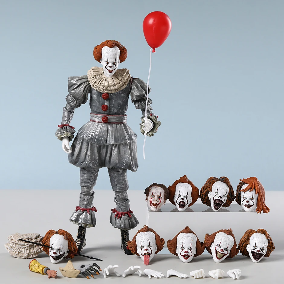 

Set The Many Faces of Clown NECA Ultimate Action Figure Toy Horror Halloween Gift