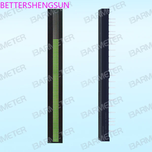 

BL101-1004F 101-segment 100mm yellow-green LED light column display device