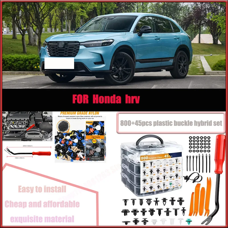 

For Honda inspire Audi BMW Toyota Car Plastic Retainer Clips Kit 800+45pcs Auto Fender Push Pin Car Fastener Clip Mixed Set