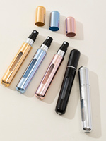 8ml Portable Perfume Atomiser Refillable Spray Bottle Mini Travel Self-Pumping Bottom Direct Dispenser Tool Empty Container