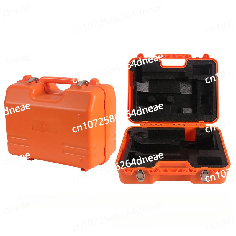 مجموع محطة الثيودوليت مستوى المنشور المجموعة قاعدة الصندوق الخارجي أداة المسح صندوق بلاستيكي قياس الملحقات #5