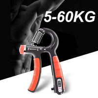 R-Shape Adjustable Countable Hand Grip Strength Exercise Strengthener Gripper Spring Finger Pinch Carpal Expander Musculation