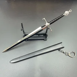 Game of Blackfyre Sword Model Toy Thrones, 22cm, Zinc Alloy Metal, Unsharpened Blade, with Sheath, Ideal for GOT Fans