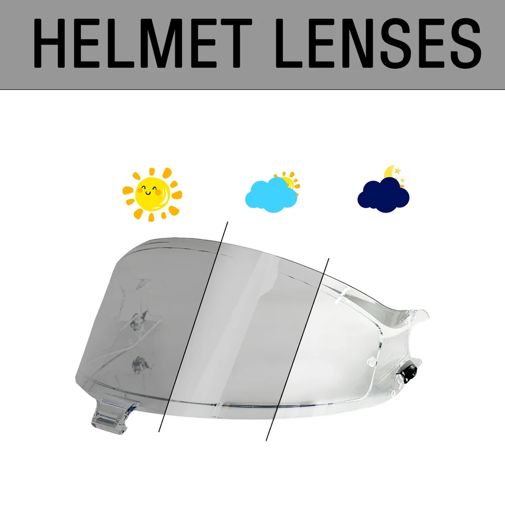 

helmet Photochromic Visor Anti-UV PC visor Lens Atlas hromic Smoke Dark Replacement KIT For SHARK SPARTAN GT PRO / SPARTAN RS