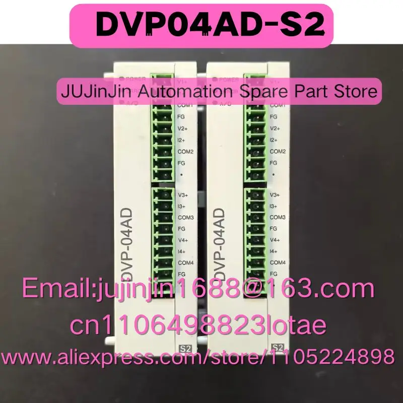 DVP04AD-S2 يستخدم في حالة عمل جيدة شحن سريع #1