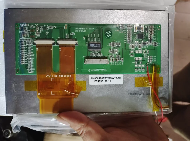 7 inch AM800480R3TMQWTAAH LCD Screen Display Panel ,stock test shows normal