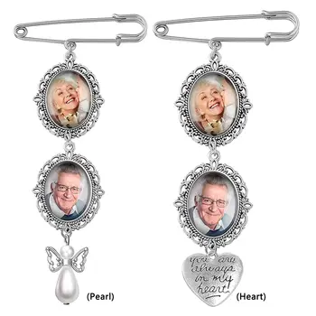 胸針吊墜婚禮花束照片掛件DIY寶石吊墜新娘婚禮派對 8 最佳銷售 寶石飾品 - №5