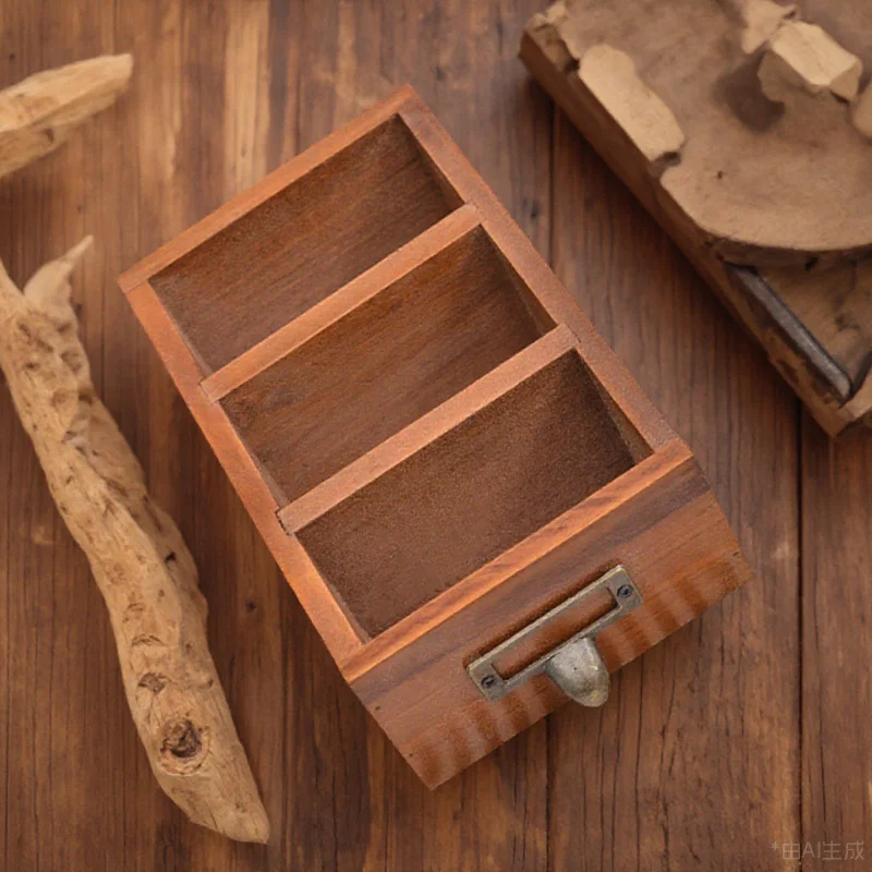 

Remote Control Holder Multi-Grid Storage Box Desktop Organizer Pen Makeup Brush Holder Office Sundries Storage Case