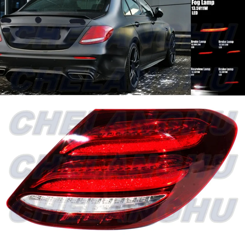 

LED Tail Light For Benz E200 E220d E350d W213 Right-hand drive 2017 2018 2019 2020 1pc Right Side Rear Lamp Car accessories