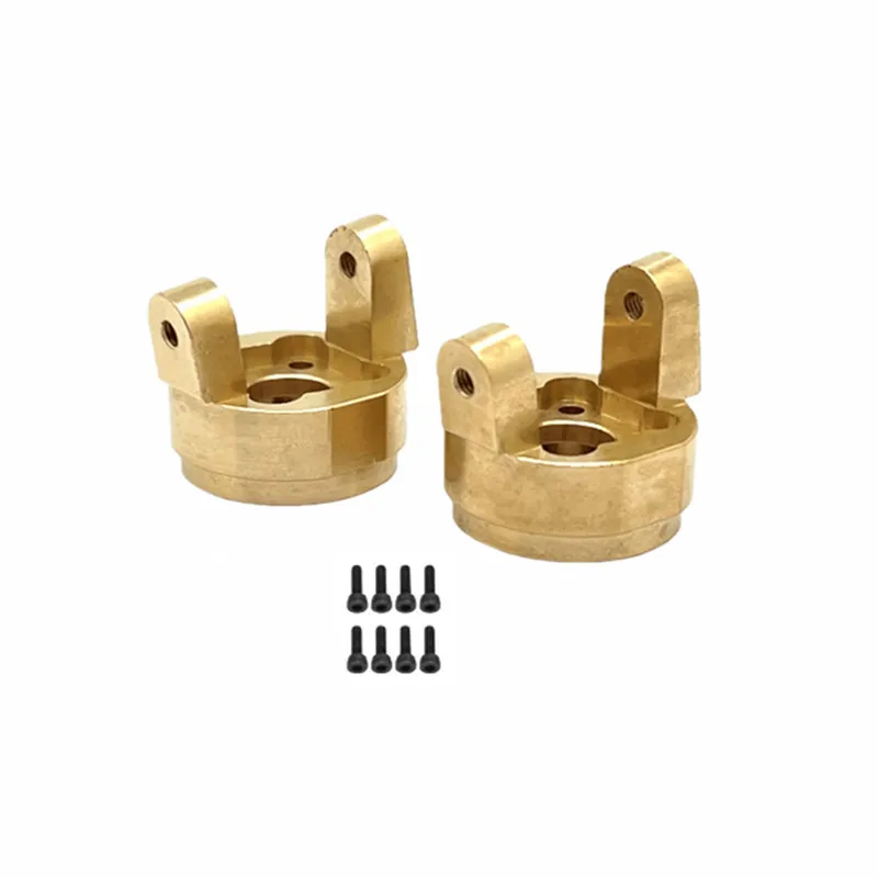 MJX H8H V3 Renewed Version Brass Front C-Hub Carrier Rear Stub Axle Hub Carrier Counterweight RC Car Upgrade Parts Accessories