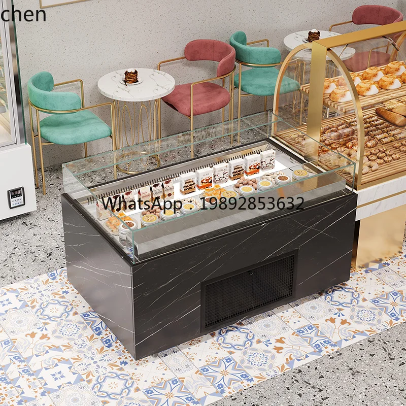 Fruit Fishing Fresh-keeping Cabinet Refrigerated Cabinet Dessert Sushi Open Sandwich Cabinet