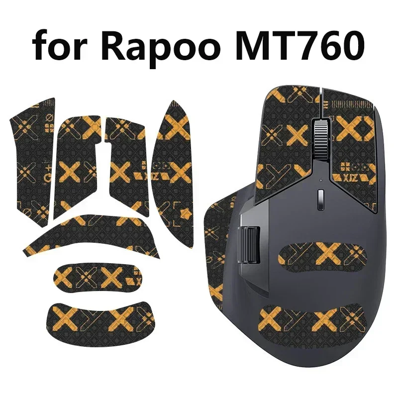 For Rapoo MT760 Gaming Mouse， Lizard Skin Sticker Pad， Anti Slip， Sweat Absorbing E-Sport Accessory