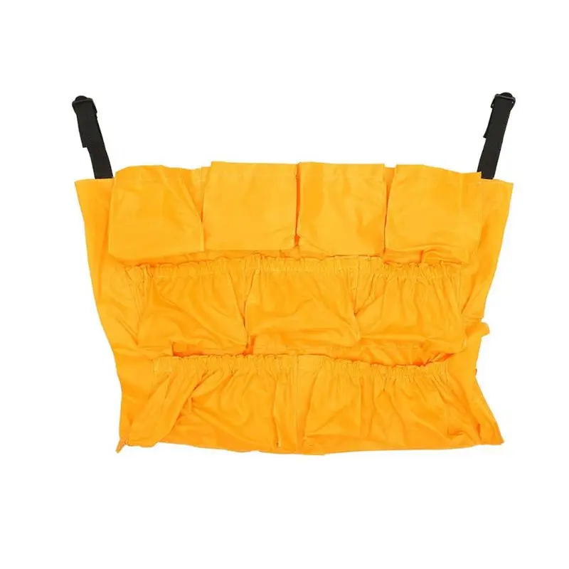 

ABIY Round Trash Bag Holder, Trash Can Caddy Bag, Fit 32-50 Gallon Trash Cans, Commercial Cleaning Bag, Garbage Bin Organizer