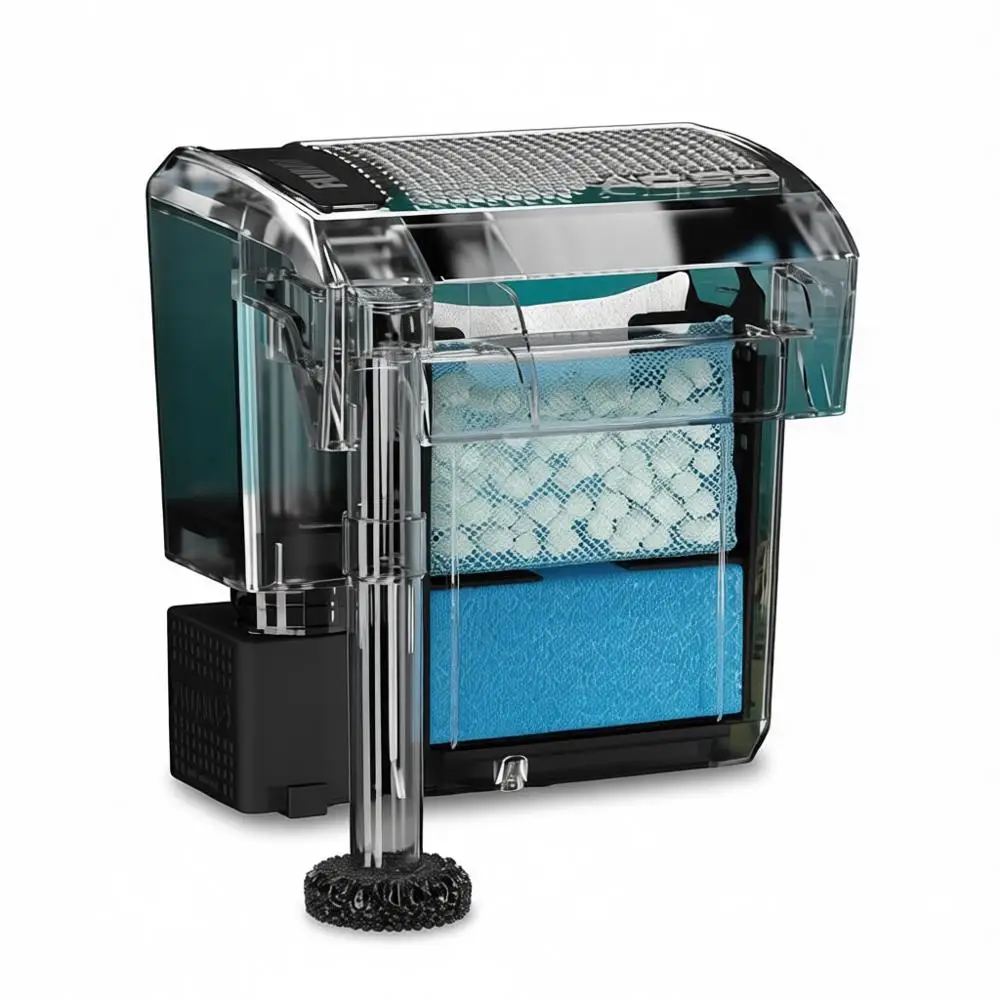 

Мощный аквариумный фильтр для рыбных аквариумов: емкость 10-30 галлонов