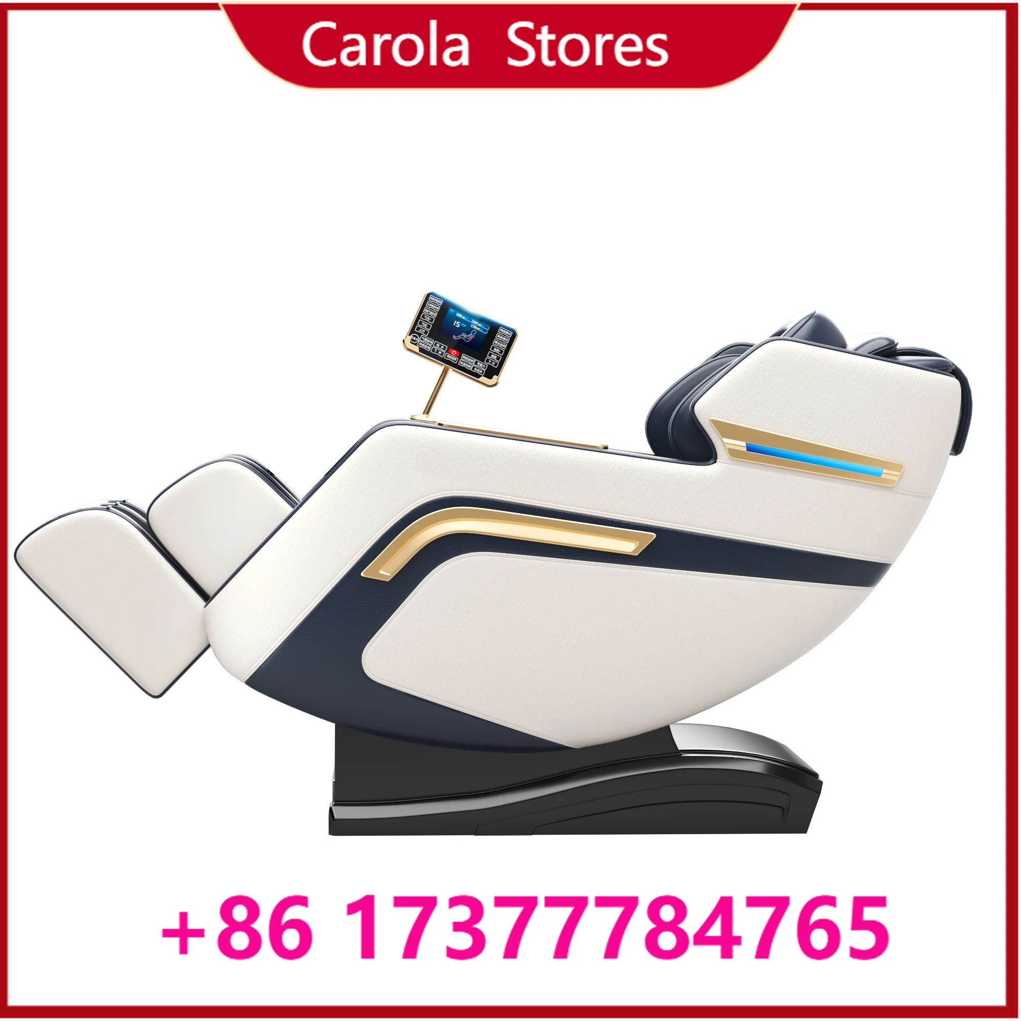 Luxury Shiatsu Massage Chair Foot Spa Full Body Massage Seat Zero Gravity Massager